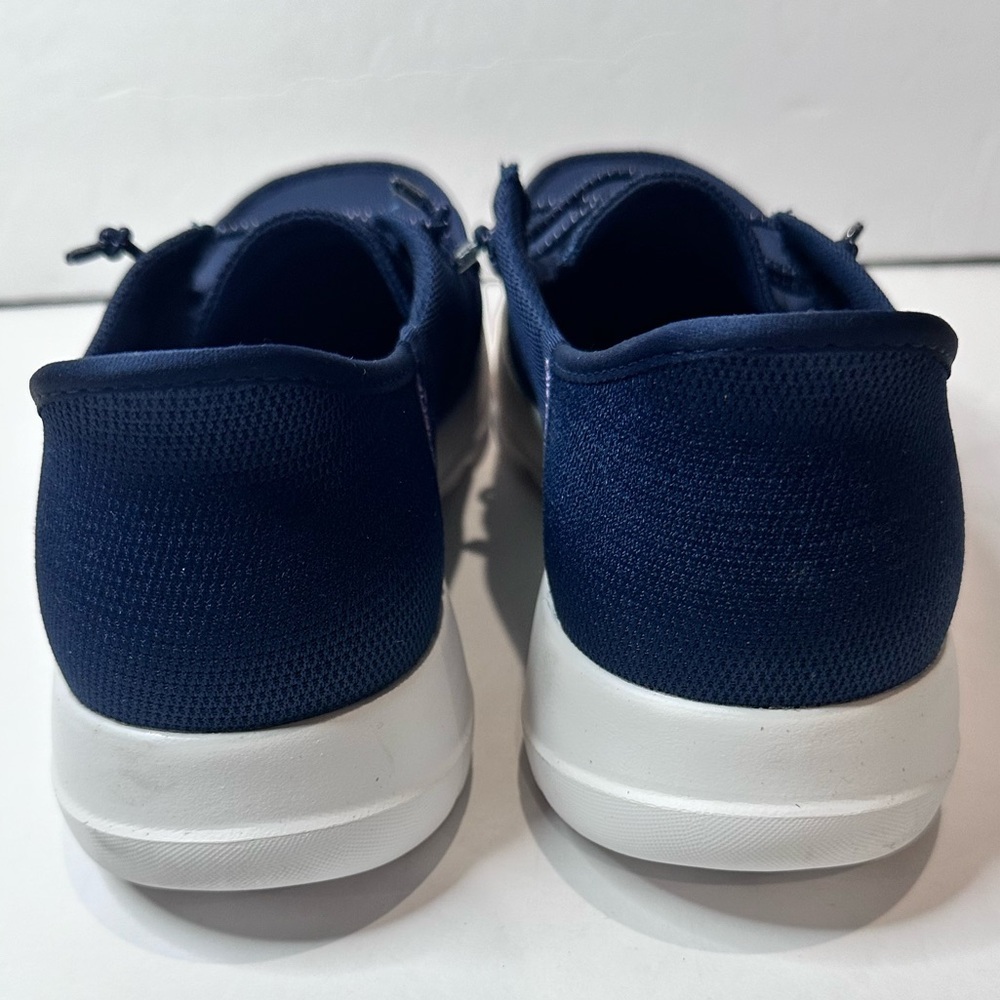 Skechers women’s  Navy Slip-On Loafers - Picture 7 of 7